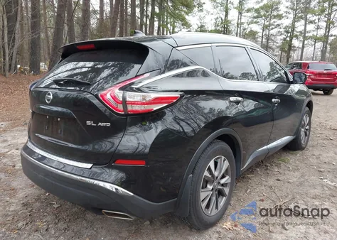 2017 Nissan Murano Sl из США, поврежденный, VIN 5N1AZ2MH1HN102892
